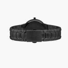 Load image into Gallery viewer, Afro Print Ndop-green Stainless Steel Quartz Watch