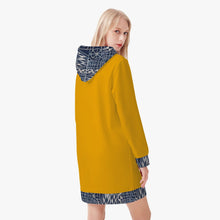 Load image into Gallery viewer, HE Ndop Women Hoodie Dress BLM