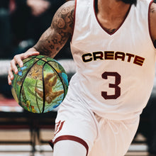 Load image into Gallery viewer, Afro Print Rainforest Basketball - Eight Panel