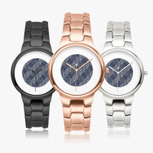 Load image into Gallery viewer, Afro print Ndop3 Stainless Steel Quartz Watch
