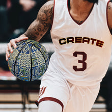 Load image into Gallery viewer, Afro Print Ndop3 Basketball - Eight Panel