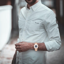 Load image into Gallery viewer, Afro print Ndop3 Stainless Steel Quartz Watch