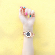 Load image into Gallery viewer, Afro print Ndop3 Stainless Steel Quartz Watch