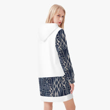Load image into Gallery viewer, Afro print Ndop Women's AOP Hoodie Dress