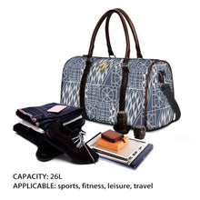 Load image into Gallery viewer, Afro print Ndop Travel Bag