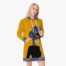 Load image into Gallery viewer, HE Ndop Women Hoodie Dress BLM