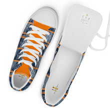 Load image into Gallery viewer, Women’s high top Afro print Ivorian shoes