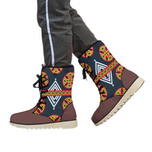 Load image into Gallery viewer, Afro Print Toghu Women's Plush Boots