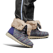 Load image into Gallery viewer, Afro Print Ndop Women's Plush Boots