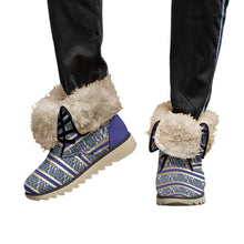 Load image into Gallery viewer, Afro Print Ndop Women's Plush Boots