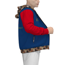Load image into Gallery viewer, HE Gambia Bogolan Men's Zip up Hoodie
