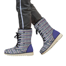 Load image into Gallery viewer, Afro Print Ndop Women's Plush Boots