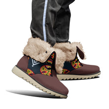 Load image into Gallery viewer, Afro Print Toghu Women's Plush Boots