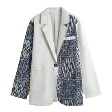 Load image into Gallery viewer, Afro Print Ndop Women's Blazer