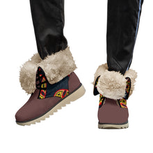 Load image into Gallery viewer, Afro Print Toghu Women's Plush Boots