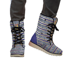Load image into Gallery viewer, Afro Print Ndop Women's Plush Boots