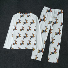 Load image into Gallery viewer, Men Pajamas Mens Pajama Set Mens Fleece Pyjamas Mens Pjs Set