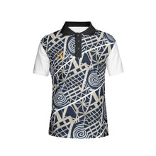 Load image into Gallery viewer, Afro Print Ndop Men Polo Shirts 3