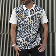 Load image into Gallery viewer, Afro Print Ndop Men Polo Shirts 3