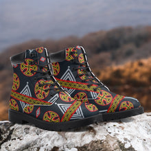 Load image into Gallery viewer, Leather Boots Waterproof Boots Mens Leather Boots Biker Boots