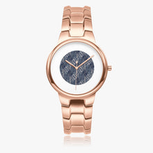 Load image into Gallery viewer, Afro print Ndop3 Stainless Steel Quartz Watch