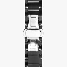 Load image into Gallery viewer, Afro print Ndop Steel Strap Automatic Watch (With Indicators)