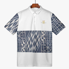 Load image into Gallery viewer, Afro print Ndop Handmade AOP Men Polo Shirt