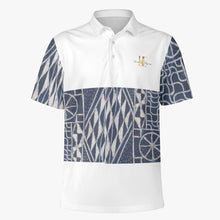 Load image into Gallery viewer, Afro print Ndop Handmade AOP Men Polo Shirt