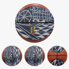 Load image into Gallery viewer, Afro print Ndop - Four Panel Printed Basketball