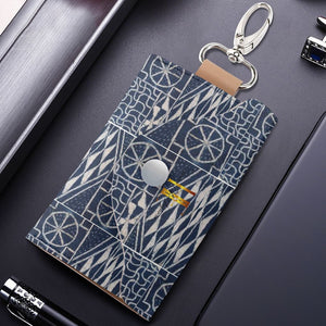 Afro print Ndop Key Holder Case