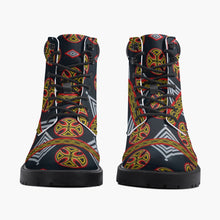 Load image into Gallery viewer, Leather Boots Waterproof Boots Mens Leather Boots Biker Boots