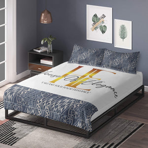 Afro print Ndop Bedding Set