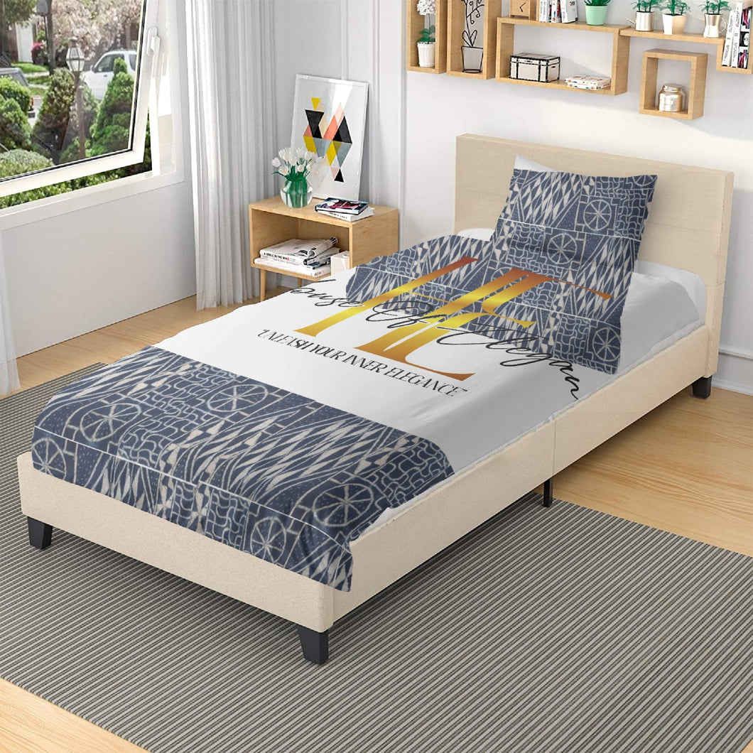 Afro print Ndop Bedding Set