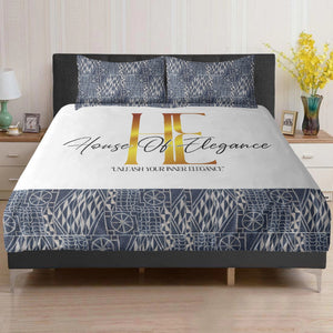 Afro print Ndop Bedding Set