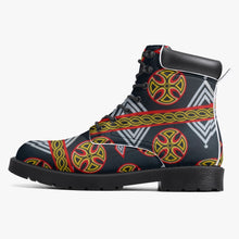 Load image into Gallery viewer, Leather Boots Waterproof Boots Mens Leather Boots Biker Boots