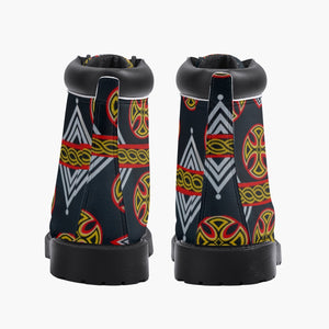 Leather Boots Waterproof Boots Mens Leather Boots Biker Boots