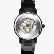 Load image into Gallery viewer, Afro print Ndop Steel Strap Automatic Watch (With Indicators)