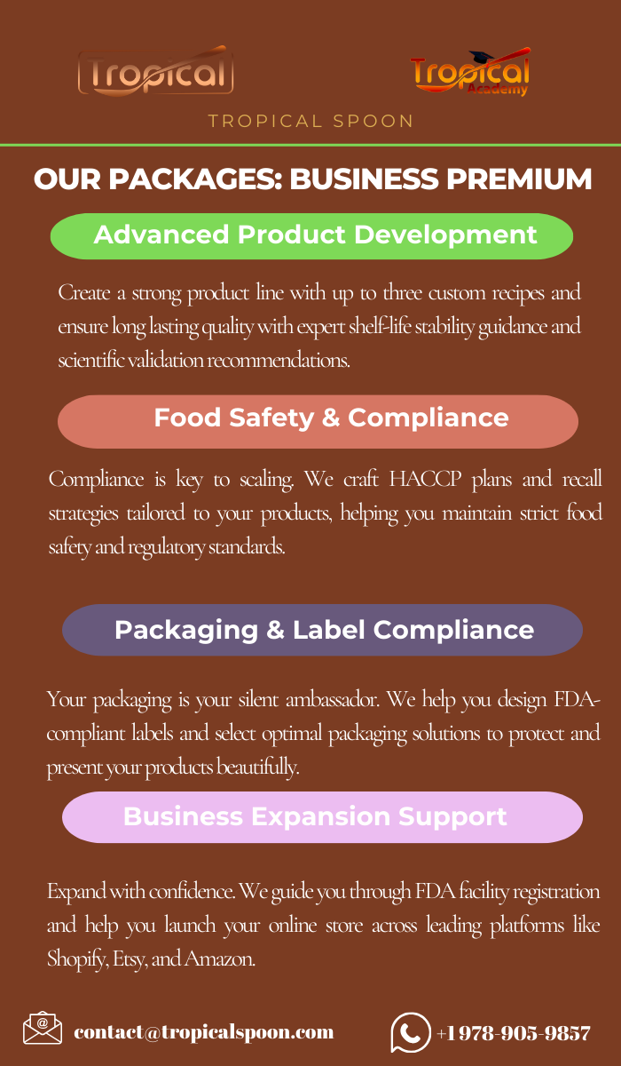 Tropical Spoon Academy Business Premium