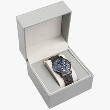 Load image into Gallery viewer, Afro print Ndop Stainless Steel Quartz Watch (With Indicators)