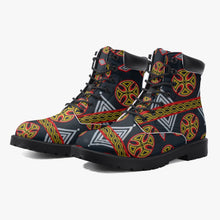 Load image into Gallery viewer, Leather Boots Waterproof Boots Mens Leather Boots Biker Boots