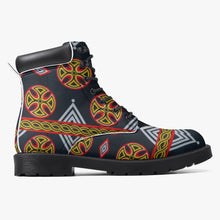 Load image into Gallery viewer, Leather Boots Waterproof Boots Mens Leather Boots Biker Boots