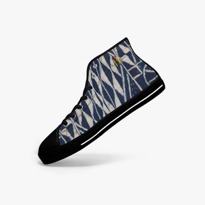 Afro print Ndop High-top Shoes