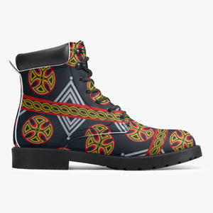 Leather Boots Waterproof Boots Mens Leather Boots Biker Boots