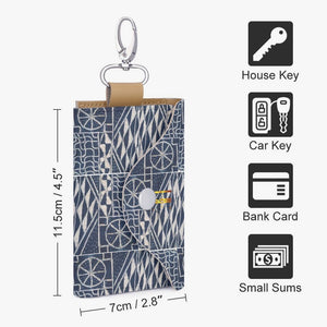 Afro print Ndop Key Holder Case