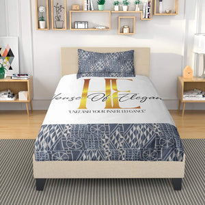 Afro print Ndop Bedding Set