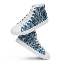 Load image into Gallery viewer, Men’s high top Afro print Ndop shoes