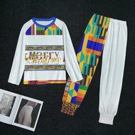 Afro Print Kente Women's Sleep Pajamas